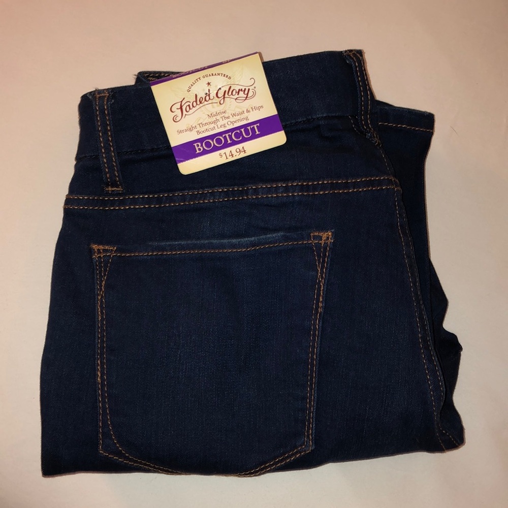 Faded Glory bootcut jeans